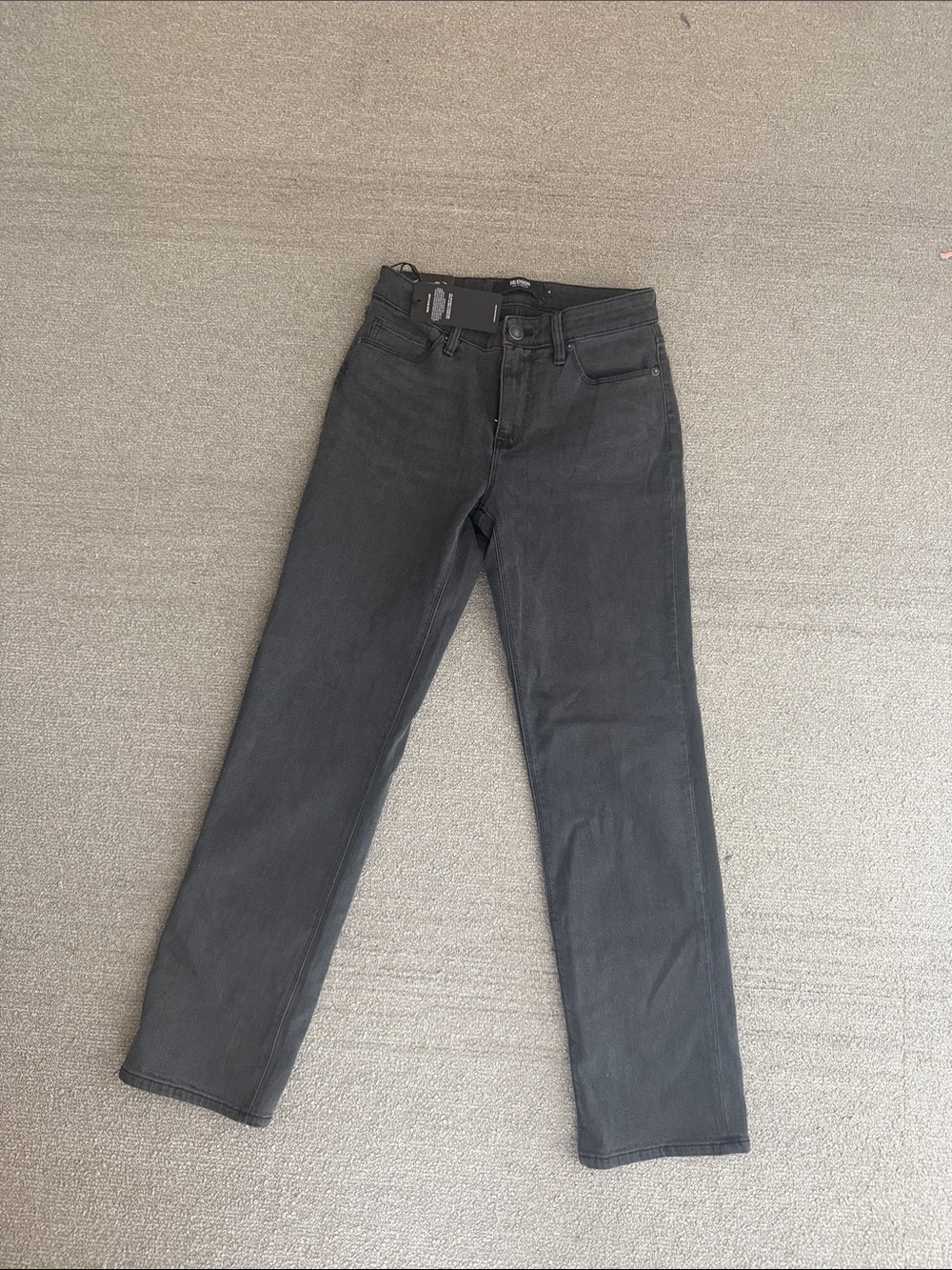 Hudson Jeans Women's Charcoal Straight Leg Jeans
